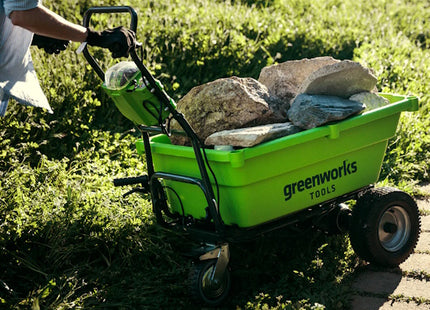 GREENWORKS CARRIOLA G40GC 40V SOLO CORPO MACCHINA*