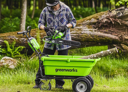 GREENWORKS CARRIOLA G40GC 40V SOLO CORPO MACCHINA*