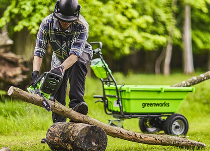 GREENWORKS CARRIOLA G40GC 40V SOLO CORPO MACCHINA*