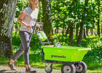 GREENWORKS CARRIOLA G40GC 40V SOLO CORPO MACCHINA*