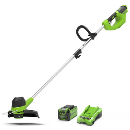 GREENWORKS DECESPUGLIATORE G40LT 40V SENZA CARICABATTERIA E BATTERIA