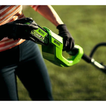 GREENWORKS DECESPUGLIATORE G40LT 40V SENZA CARICABATTERIA E BATTERIA