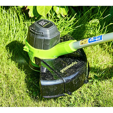 GREENWORKS DECESPUGLIATORE G40LT 40V SENZA CARICABATTERIA E BATTERIA