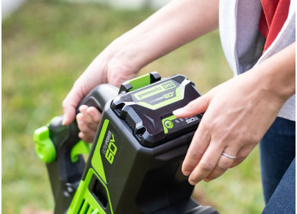 GREENWORKS SOFFIATORE ASSIALE GD60AB 60V SENZA CARICABATTERIA E BATTERIA