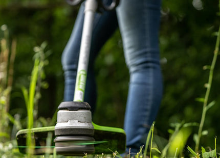 GREENWORKS DECESPUGLIATORE GD60BC 60V SENZA CARICABATTERIA E BATTERIA