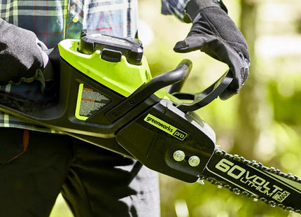 GREENWORKS MOTOSEGA GD60CS40 60V SENZA CARICABATTERIA E BATTERIA