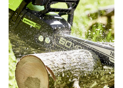 GREENWORKS MOTOSEGA GD60CS40 60V SENZA CARICABATTERIA E BATTERIA