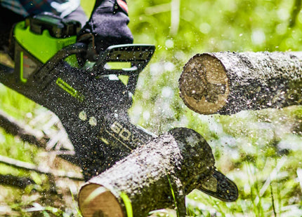 GREENWORKS MOTOSEGA GD60CS40 60V SENZA CARICABATTERIA E BATTERIA