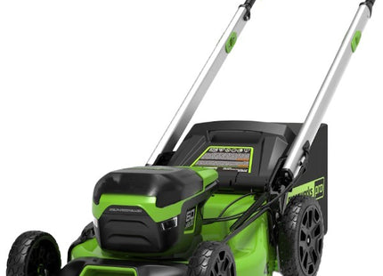 GREENWORKS RASAERBA GD60LM46SPK4 CM46 CARICABATTERIA+BATTERIA 60V 4AH*