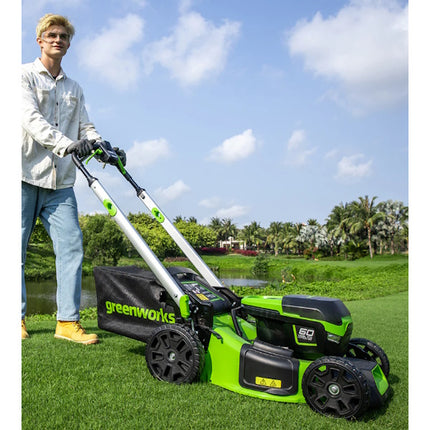 GREENWORKS RASAERBA GD60LM46SP CM46 60V SOLO CORPO MACCHINA