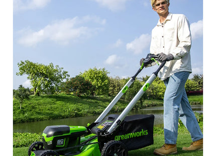 GREENWORKS RASAERBA GD60LM46SP CM46 60V SOLO CORPO MACCHINA