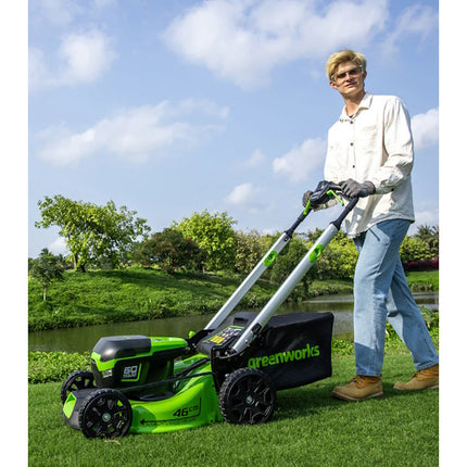 GREENWORKS RASAERBA GD60LM46SP CM46 60V SOLO CORPO MACCHINA