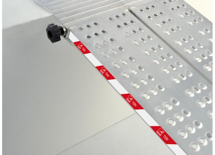 GIERRE RAMPA DI CARICO FISSA LIGHT PLANA IN ALLUMINIO