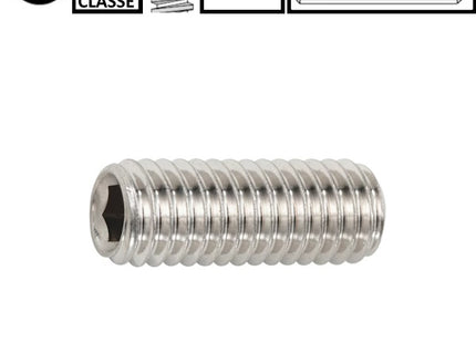 GRANI PUNTA PIANA ESAGONO INCASSATO IN ACCIAIO ZINCATO