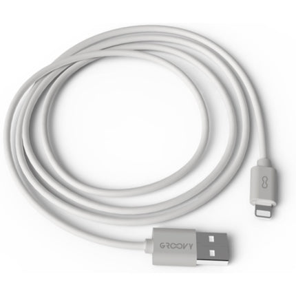 GROOVY CAVO LIGHTNING PER DISPOSITIVI APPLE COLORE GRIGIO