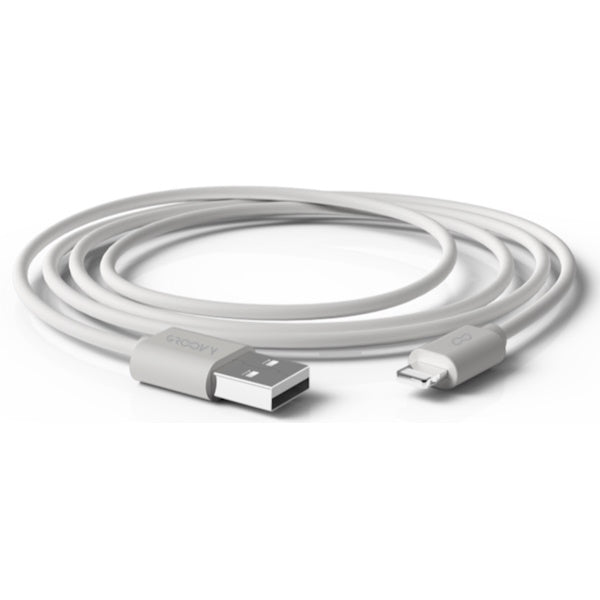GROOVY CAVO LIGHTNING PER DISPOSITIVI APPLE COLORE GRIGIO