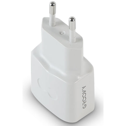 GROOVY CARICATORE DA MURO USB + USB C COLORE GRIGIO