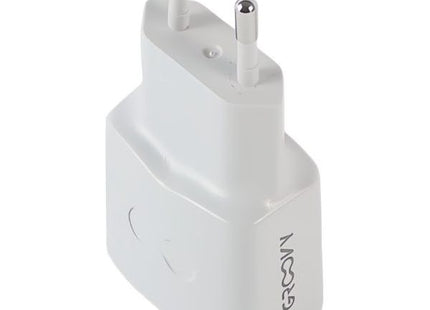 GROOVY CARICATORE DA MURO USB + USB C COLORE GRIGIO