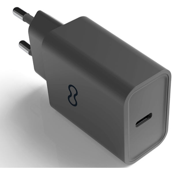 GROOVY CARICATORE RAPIDO DA MURO USB C 20W COLORE GRIGIO