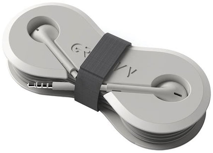 GROOVY AURICOLARE CLASSICO CON AVVOLGITORE GROOVY COLORE GRIGIO