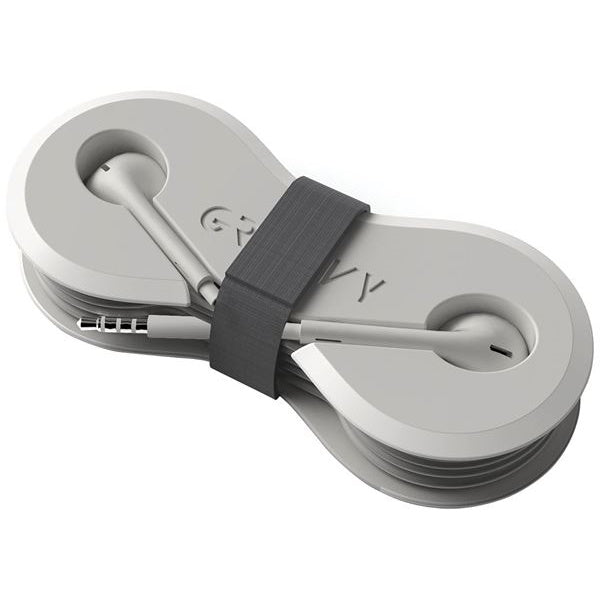 GROOVY AURICOLARE CLASSICO CON AVVOLGITORE GROOVY COLORE GRIGIO