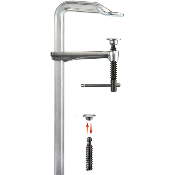 BESSEY STRETTOIO A VITE IN ACCIAIO ART. GZ-K