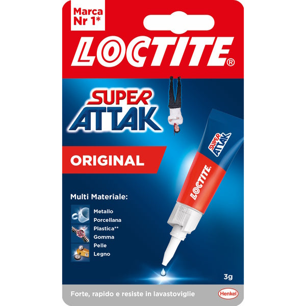 HENKEL LOCTITE SUPER ATTAK ORIGINAL GR3