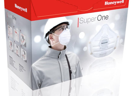 HONEYWELL RESPIRATORE MONOUSO FFP2 MOD. SUPERONE 3205 CONF.PZ30