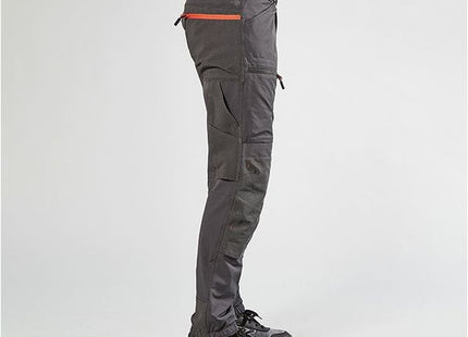 U-POWER PANTALONE IN TESSUTO U-4 HORIZON COLORE ASPHALT GREY