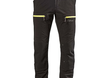 U-POWER PANTALONE IN TESSUTO U-4 HORIZON COLORE BLACK CARBON