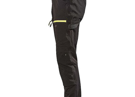 U-POWER PANTALONE IN TESSUTO U-4 HORIZON COLORE BLACK CARBON