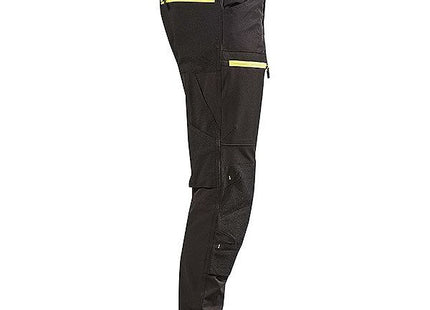 U-POWER PANTALONE IN TESSUTO U-4 HORIZON COLORE BLACK CARBON