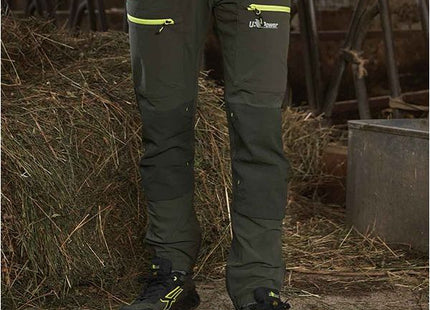 U-POWER PANTALONE IN TESSUTO U-4 HORIZON COLORE DARK GREEN