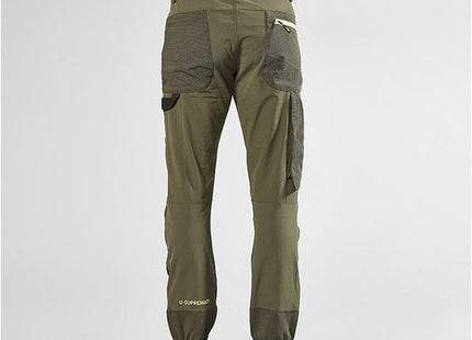 U-POWER PANTALONE IN TESSUTO U-4 HORIZON COLORE DARK GREEN