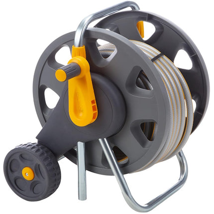HOZELOCK CARRELLO AVVOLGITUBO CON TUBO DA MT30 RACCORDI E LANCIA