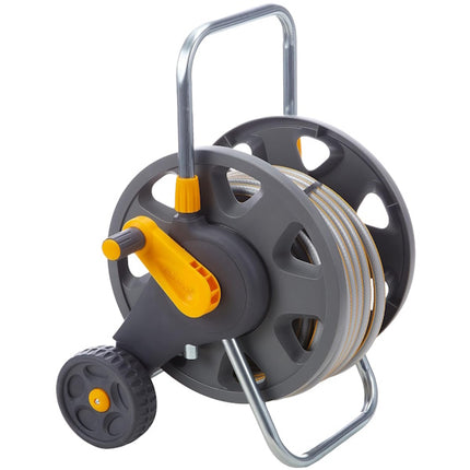 HOZELOCK CARRELLO AVVOLGITUBO CON TUBO DA MT30 RACCORDI E LANCIA