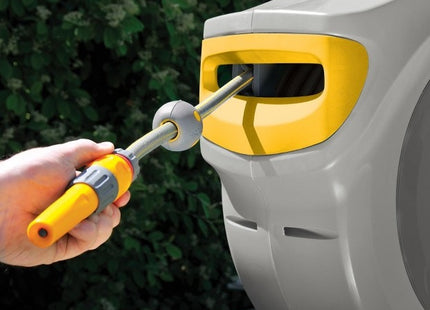 HOZELOCK RULLO AVVOLGITUBO AUTO REEL AUTOMATICO CON MT40 DI TUBO