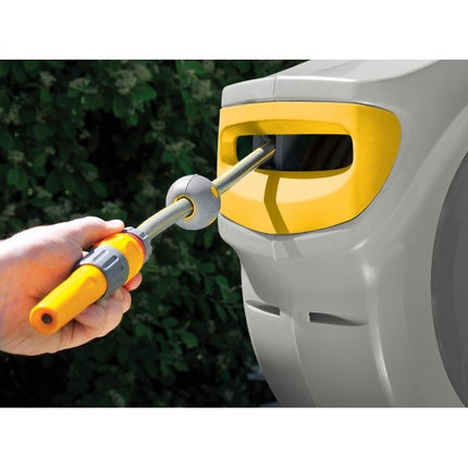 HOZELOCK RULLO AVVOLGITUBO AUTO REEL AUTOMATICO CON MT40 DI TUBO