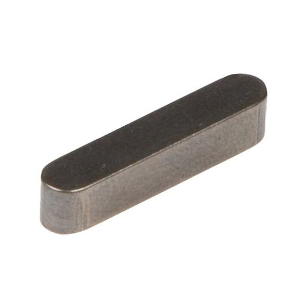 LINGUETTA AD ESTREMITA&apos; ARROTONDATE IN ACCIAIO DIN 6885A