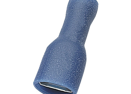 ELEMATIC INNESTI FEMMINA TOTALMENTE ISOLATI MMQ.1,5-2,5 BLU PZ100