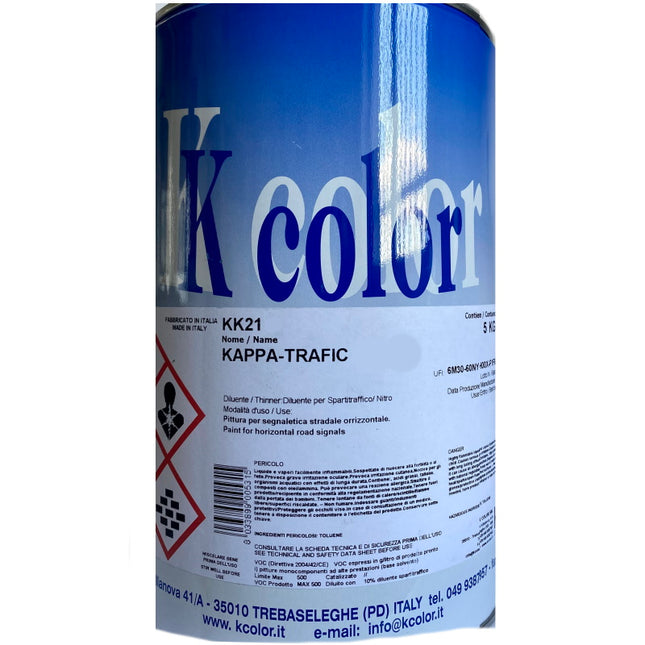KCOLOR KAPPA-TRAFIC PITTURA PER SEGNALETICA BLU CIELO RAL 5015 KG 5*