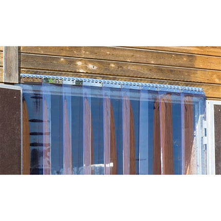 LISTA IN PVC KRISTAL PER PORTE INDUSTRIALI