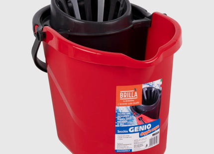 LA BRIANTINA SECCHIO GENIO DOPPIE ACQUE CON STRIZZATORE 15 LITRI