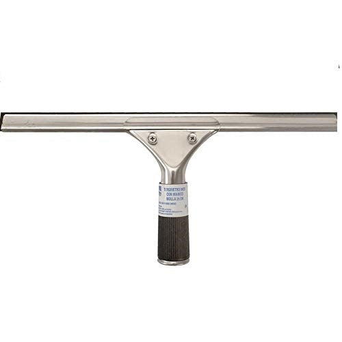LA BRIANTINA TERGIVETRO INOX CON MANICO A MOLLA DA CM45