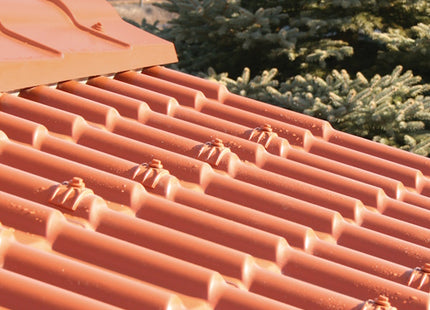 LA VENTILAZIONE CAPPELLOTTO CON GUARNIZIONE PER LASTRA TIPO ROMANA