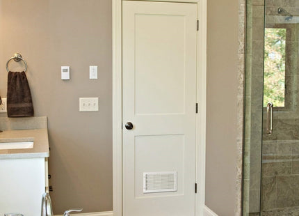 LA VENTILAZIONE GRIGLIA IN ABS DA INCASSO CON RETE MM380X230 BIANCO