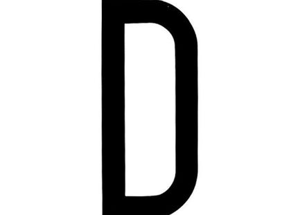 LAMPA CARATTERI ALFABETICI ADESIVI PER TARGHE MM35X80