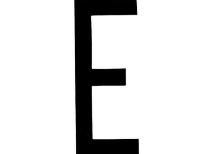 LAMPA CARATTERI ALFABETICI ADESIVI PER TARGHE MM35X80