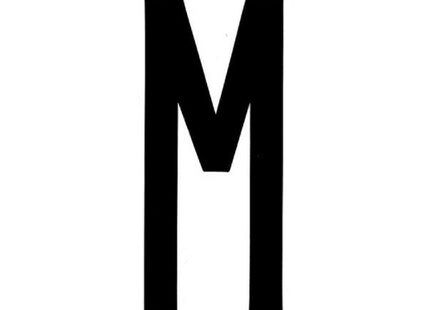 LAMPA CARATTERI ALFABETICI ADESIVI PER TARGHE MM35X80