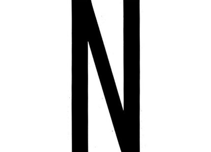 LAMPA CARATTERI ALFABETICI ADESIVI PER TARGHE MM35X80